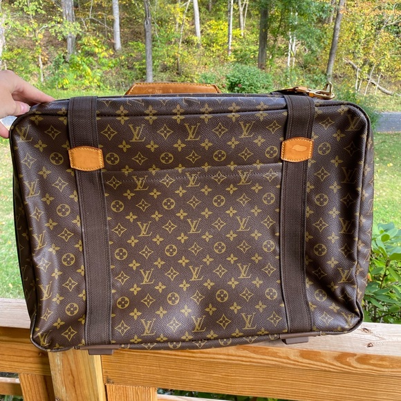Authentic Louis Vuitton Satellite soft side suitcase classic monogram canvas - Picture 13 of 17